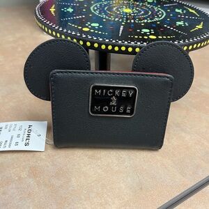Disney Mickey Mouse Credit Card Wallet Card Holder NWT